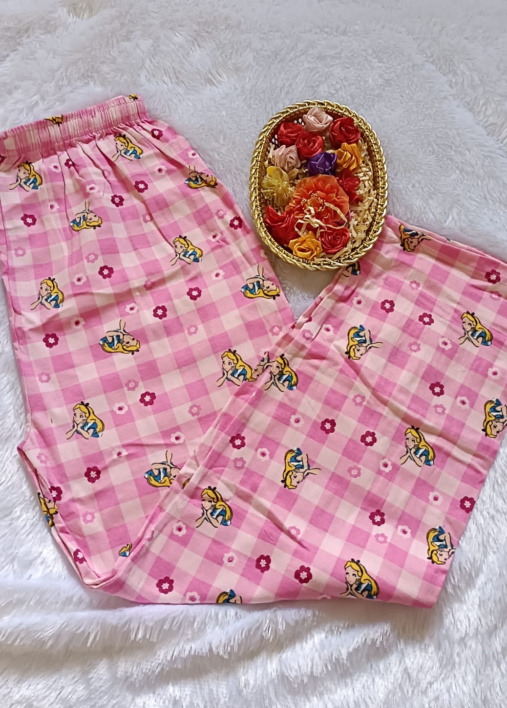 Ladies Pant - Baby Pink