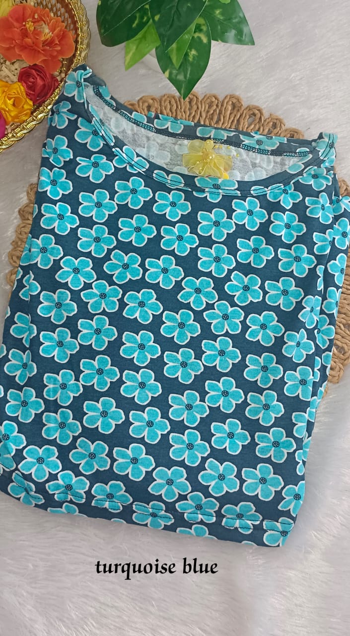 Zipless Maternity Wear - Turquoise Blue