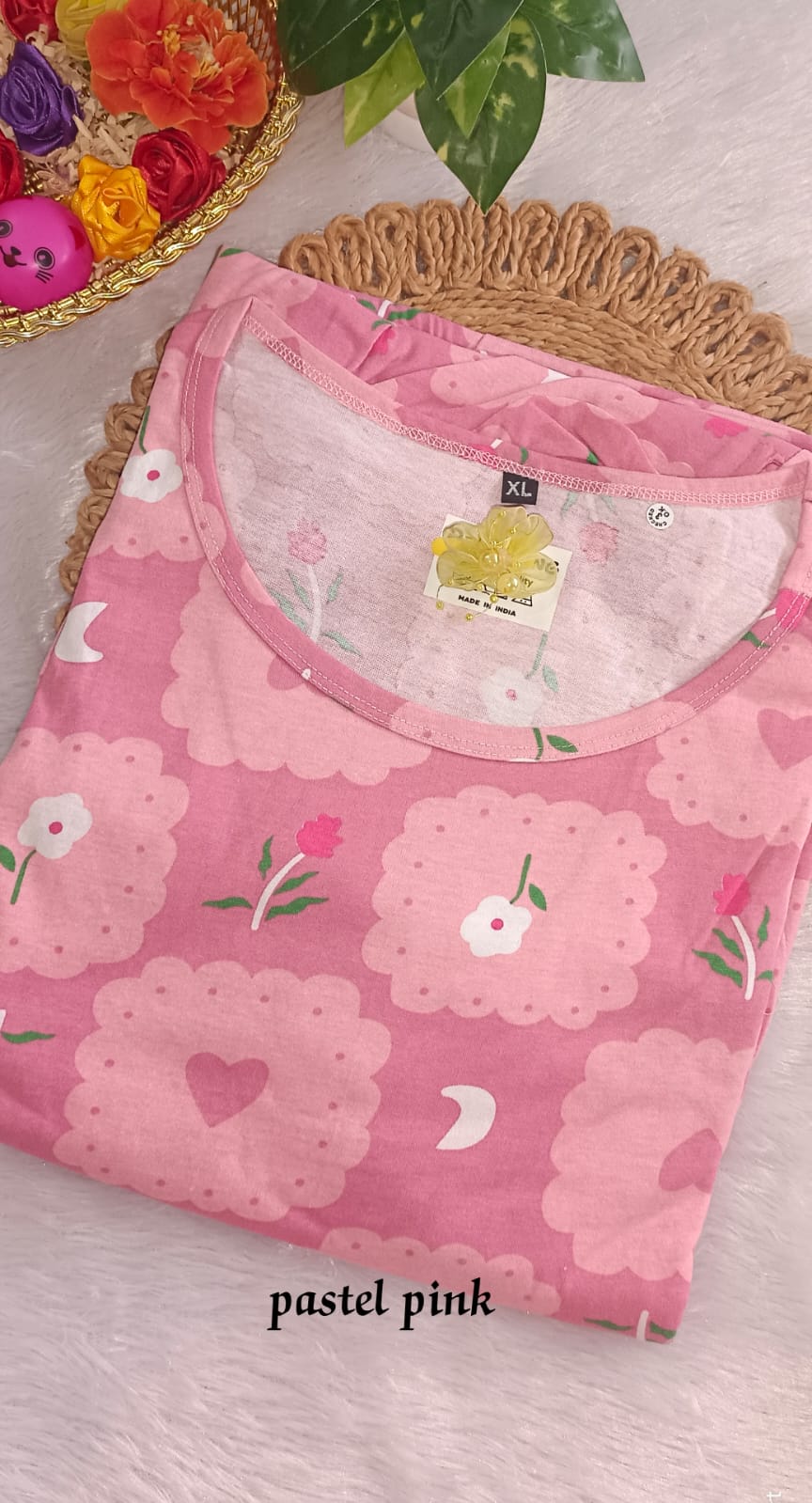 Zipless Maternity Wear - Pastel Pink